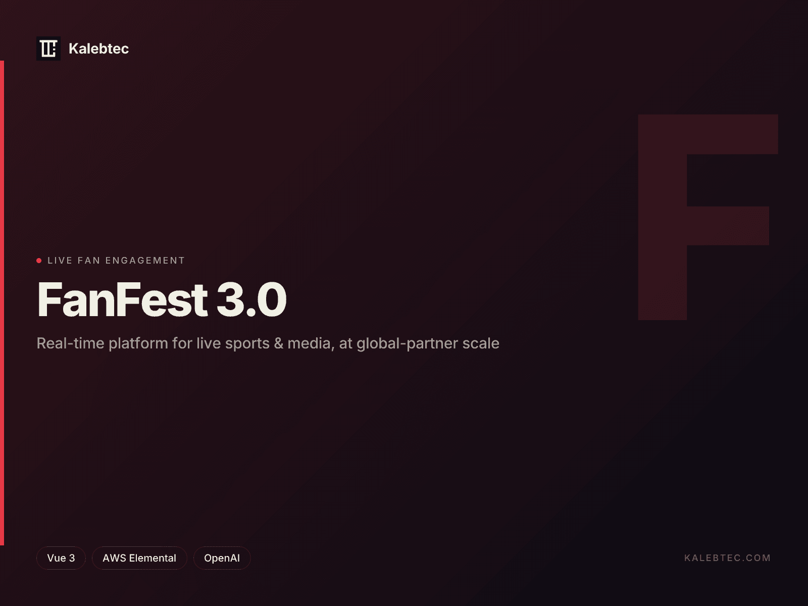 FanFest 3.0 platform live fan engagement interface