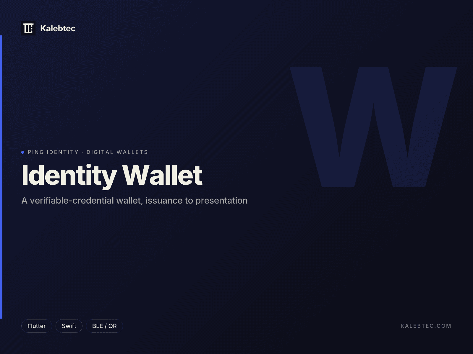 Identity and digital wallet proof-of-concept — verifiable credentials on mobile